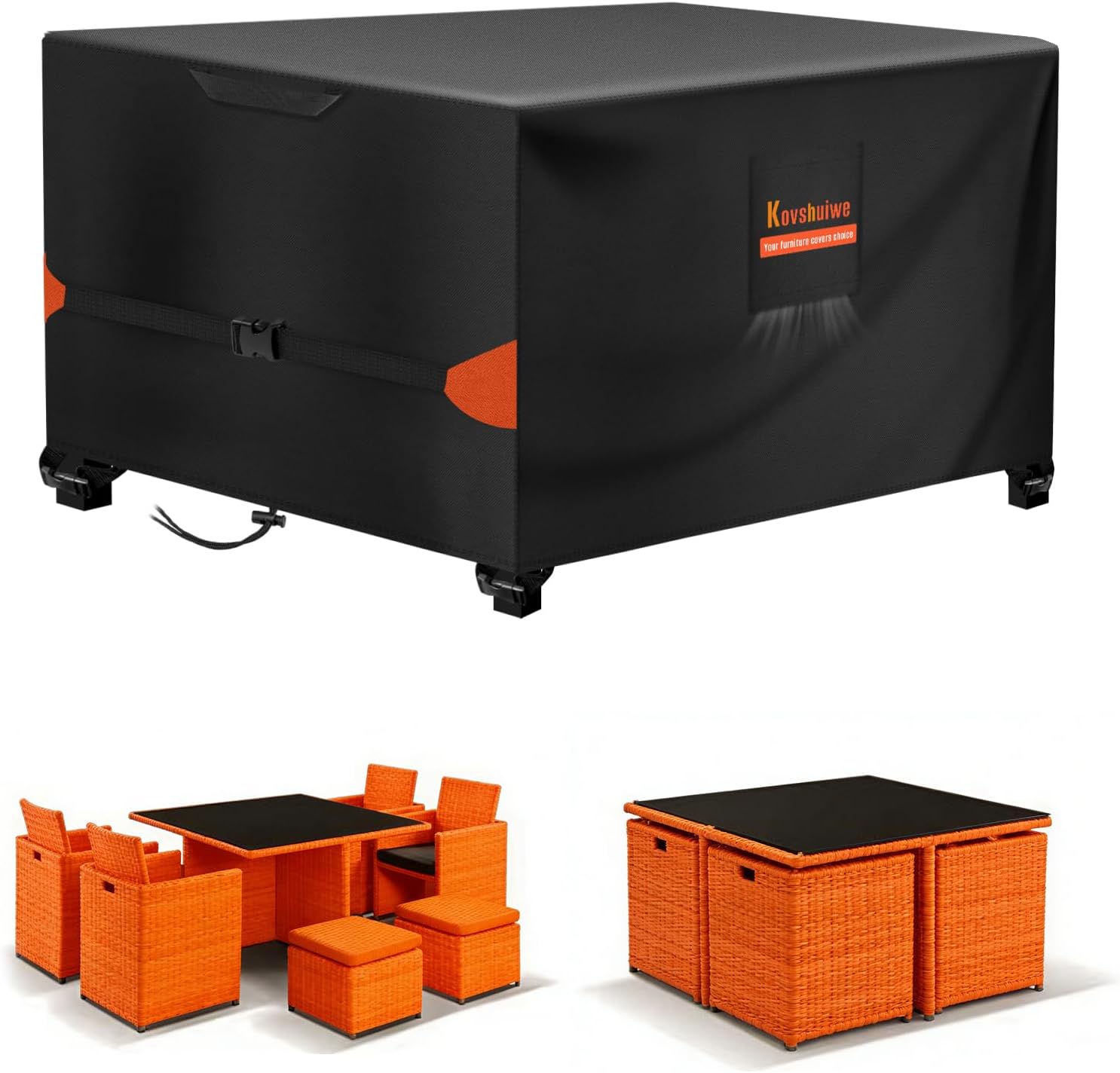 Kovshuiwe funda impermeable para muebles de jardín