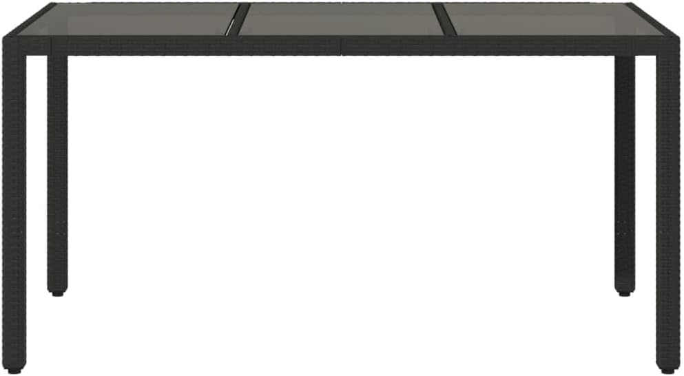 vidaXL mesa de jardín 150 x 90 x 75 cm